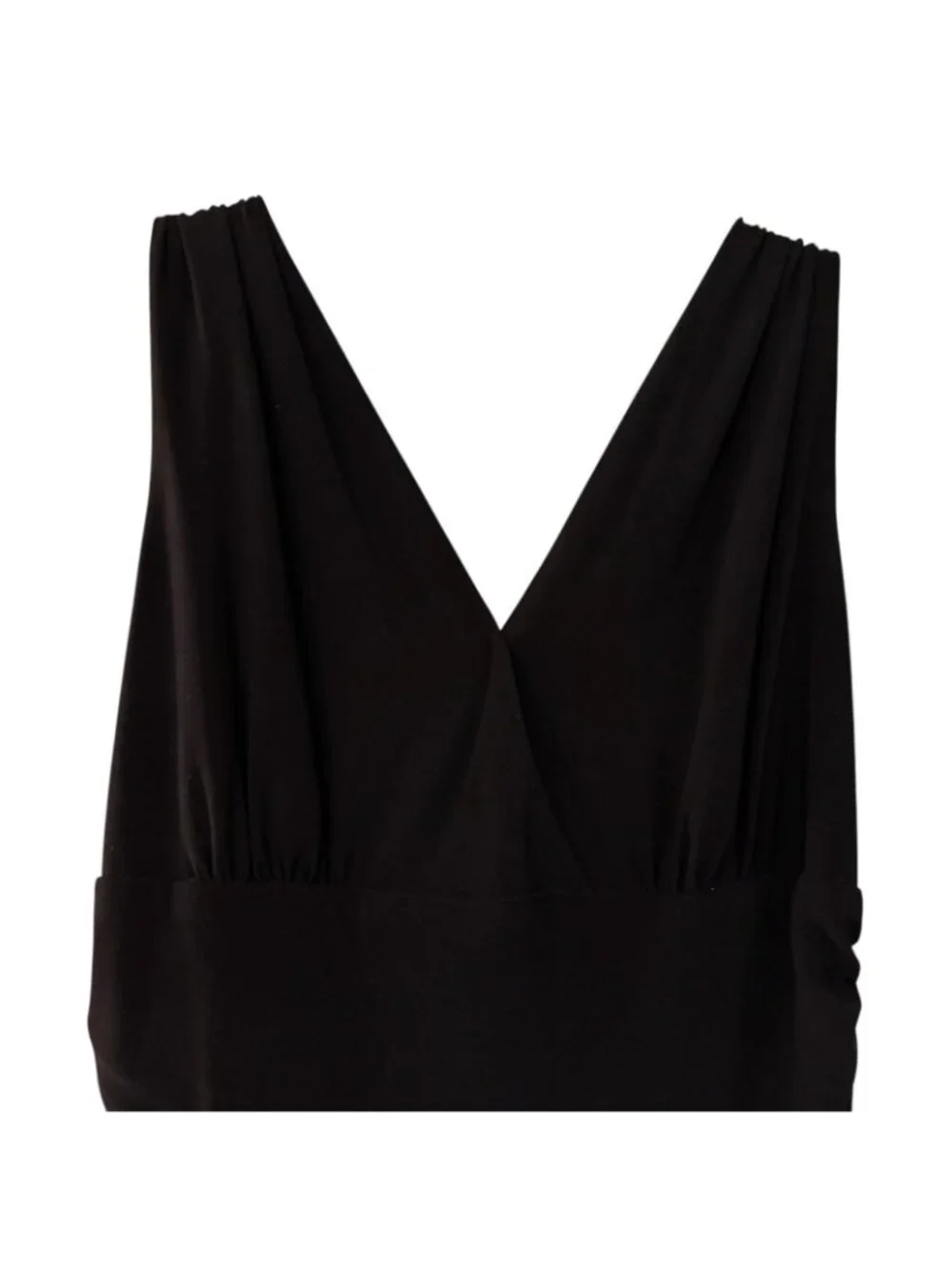 Polka Dot Dress Women's 12 Black & White Sleeveless Jessica Howard Evenings - Picture 8 of 16